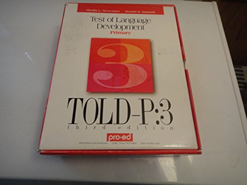 Book Test Of Language Development-primary free