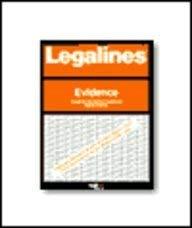 Book Legalines: Evidence : Adaptable To Eighth Edition Of Sutton Casebook free