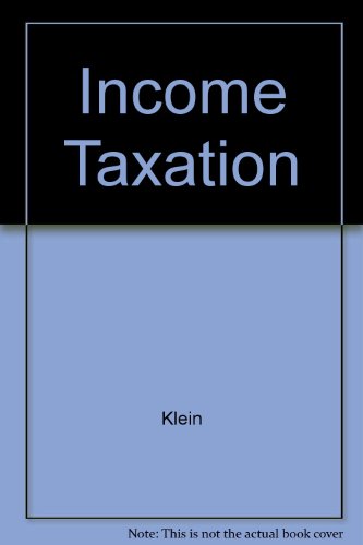 Book Income Taxation (legalines) free
