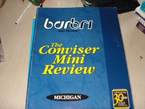 Book The Conviser Mini Review (Barbri Bar Review) free