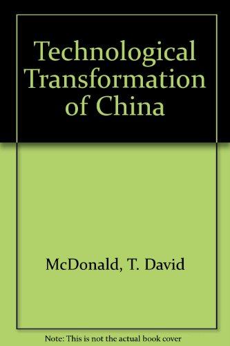 Book Technological Transformation Of China free