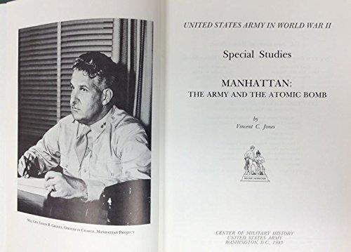Book Manhattan, The Army And The Atomic Bomb (united States Army In World War Ii) free