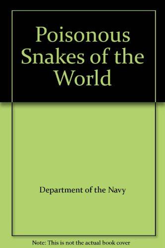 Book Poisonous Snakes of the World : Manual for Use by United States Amphibious Forces free