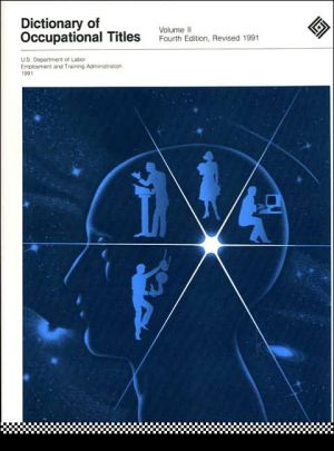 Book Dictionary Of Occupational Titles, 1991, V. 1-2 free