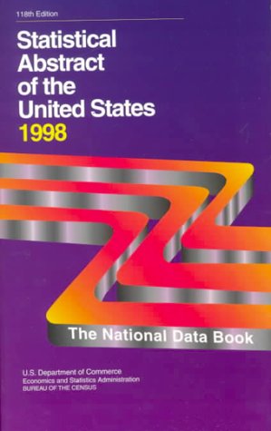 Book Statistical Abstract of the United States, 1998: The National Data Book free
