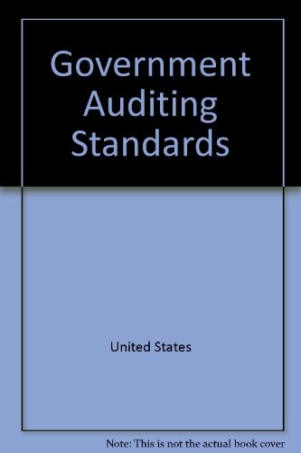 Book Government auditing standards free