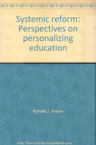 Book Systemic reform: Perspectives on personalizing education free