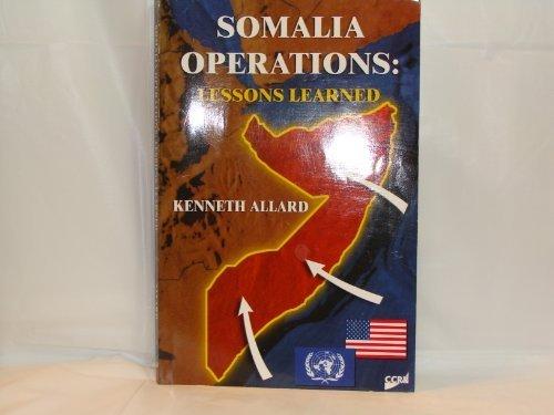 Book Somalia operations: Lessons learned free