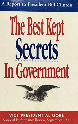 Book The best kept secrets in government: A report to President Bill Clinton free