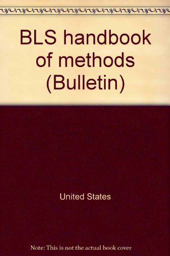 Book BLS handbook of methods (Bulletin) free