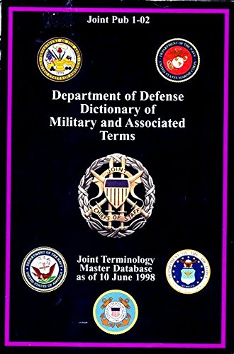 Book Department Of Defense Dictionary Of Military & Associated Terms free