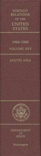 Book Foreign Relations Of The United States, 1964-1968, South Asia free
