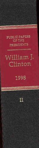 Book Public Papers Of The Presidents : William J. Clinton, 1998 free