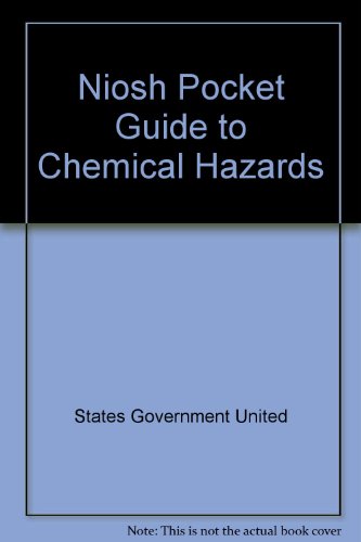 Book Niosh Pocket Guide To Chemical Hazards (s/n 017-033-00496-0) free