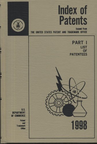 Book Index Of Patents, 1998, V. 1, List Of Patentees, V. 1-2 free