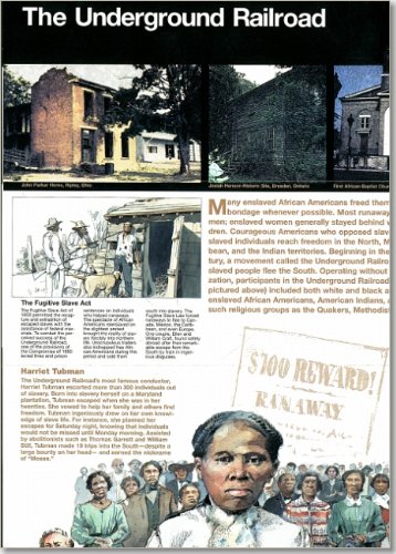 Book Underground Railroad: Official Map And Guide (024-005-01170-6) free