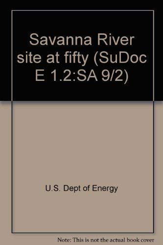 Book Savannah River Site at Fifty free