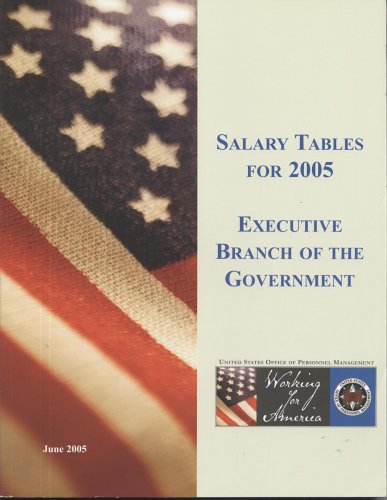 Book Salary Tables For Executive Branch Of The Government free