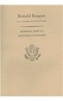 Book Memorial Services in the Congress of the United States and Tributes in Eulogy of Ronald Reagan Late a President of the United States free