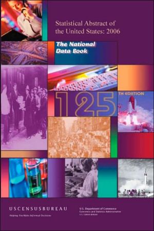 Book Statistical Abstract of the United States 2006: The National Data Book (Statistical Abstract of the United States (Hardcover)) free