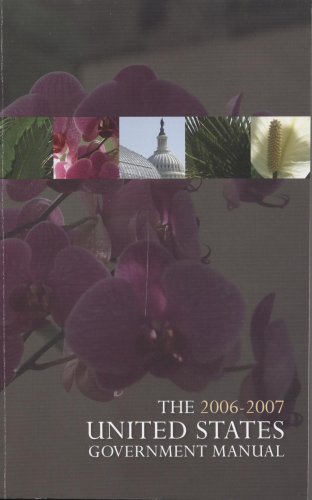 Book The United States Government Manual, 2006-2007 free