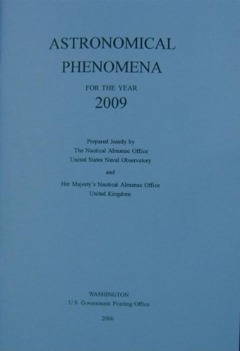Book Astronomical Phenomena for the Year 2009 free