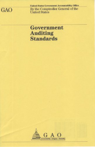 Book Government Auditing Standards: 2007 Revision free