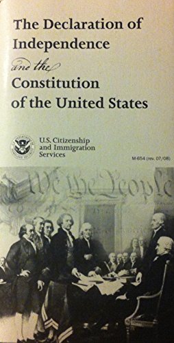 Book The Declaration of Independence and the The Constitution of the United States free