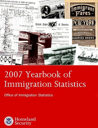 Book 2007 Yearbook Of Immigration Statistics free