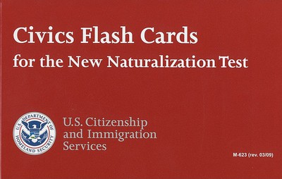 Book Civics Flash Cards for the New Naturalization Test, 2009 free
