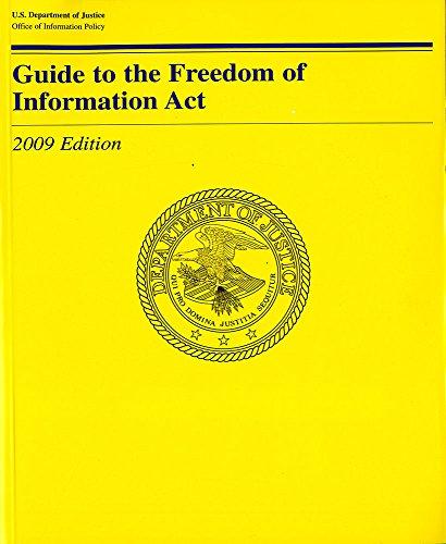 Book Guide to the Freedom of Information Act 2009 free