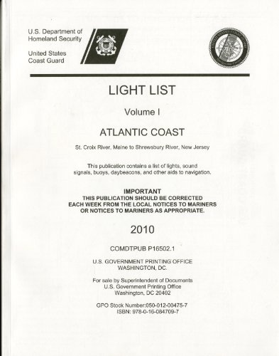 Book Light List, 2010, V. 5,  Mississippi River System, Mississippi River And Its Navigable Tributaries free