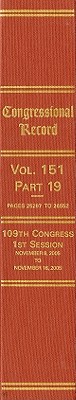 Book Congressional Record, Volume 151-Part 19 free