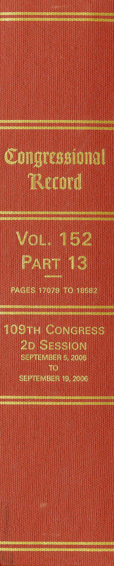 Book Congressional Record (Bound Volumes): Part 13 free