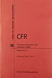 Book Code of Federal Regulations, Title 38, Pensions, Bonuses, and Veterans' Relief, Pt. 0-17, Revised as of July 1, 2013 free
