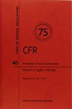 Book Code Of Federal Regulations, Title 40, Protection Of Environment, Pt. 63 (section 63.1 To 63.599), Revised As Of July 1, 2013 free