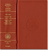 Book Foreign Relations of the United States, 19771980, Volume VIII, Arab-Israeli Dispute, January 1977August 1978 (Vol VIII) free