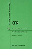 Book Code Of Federal Regulations, Title 40, Protection Of Environment, Pt. 52 (section 52.2020 To End), Revised As Of July 1, 2015 free