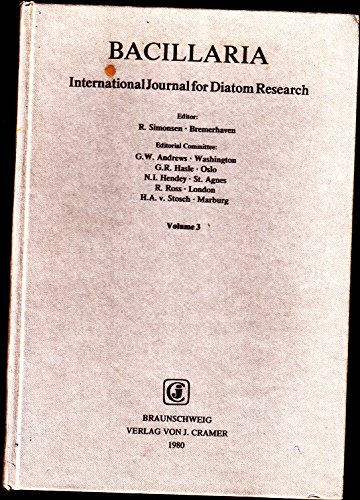 Book Bacillaria International Journal For Diatom Research Vol.3 free