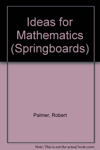 Book Ideas For Mathematics (springboards) free
