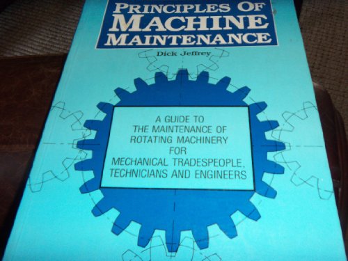 Book Principles of Maching Maintenance free
