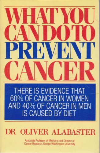 Book What You Can Do To Prevent Cancer free