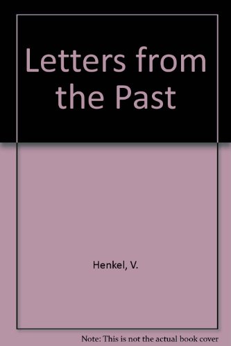 Book Letters From The Past free
