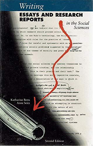 Book Writing Essays and Research Reports in the Social Sciences free