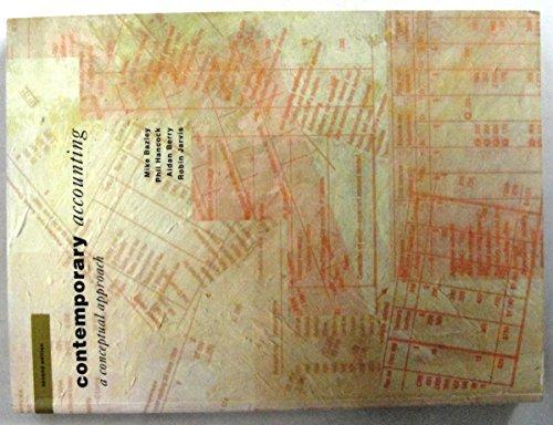 Book Contemporary Accounting - A Conceptual Approach - Second Edition free