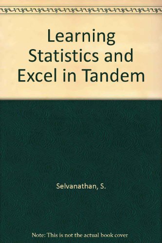 Book Learning Statistics and Excel in Tandem free