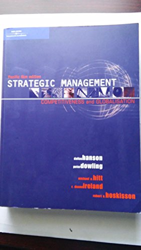 Book Strategic Management: Competitiveness & Globalisation free