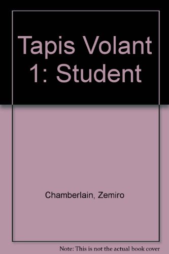 Book Tapis Volant 1: Student free