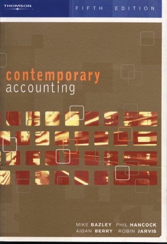 Book Contemporary Accounting free