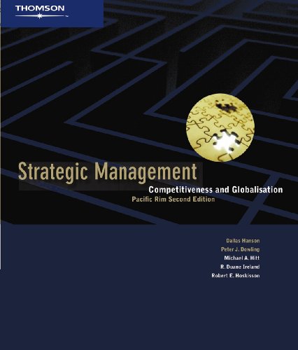Book Strategic Management : Competitiveness and Globalisation: Pacific Rim free